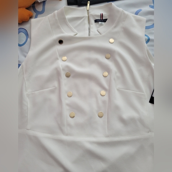 Plus size Tommy hilfiger womens mock collar sleeveless dress size 24w in… - Picture 5 of 11